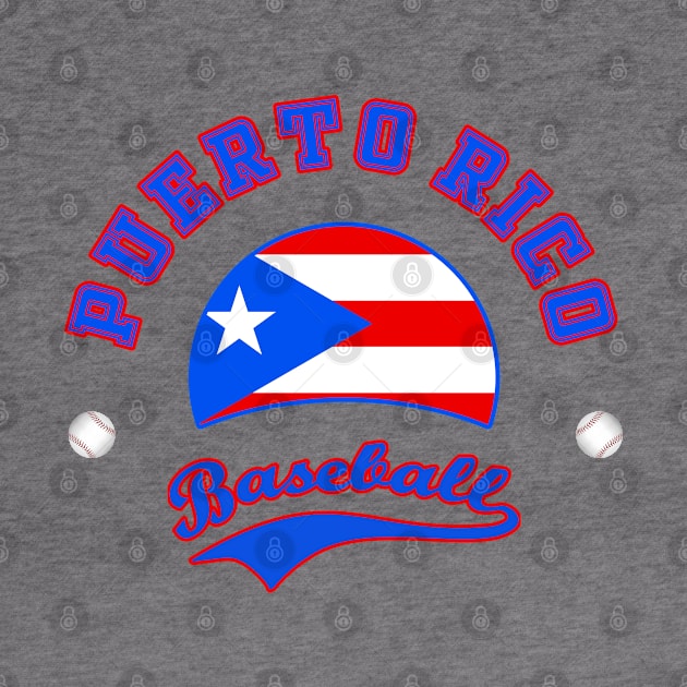 Puerto Rico Baseball Team by CulturedVisuals